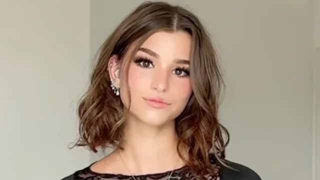 Brooke Monk with makeup