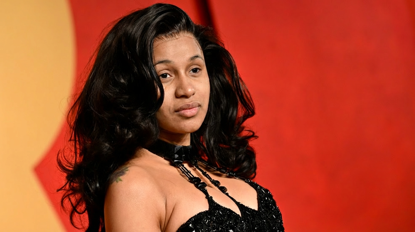 Cardi B no makeup