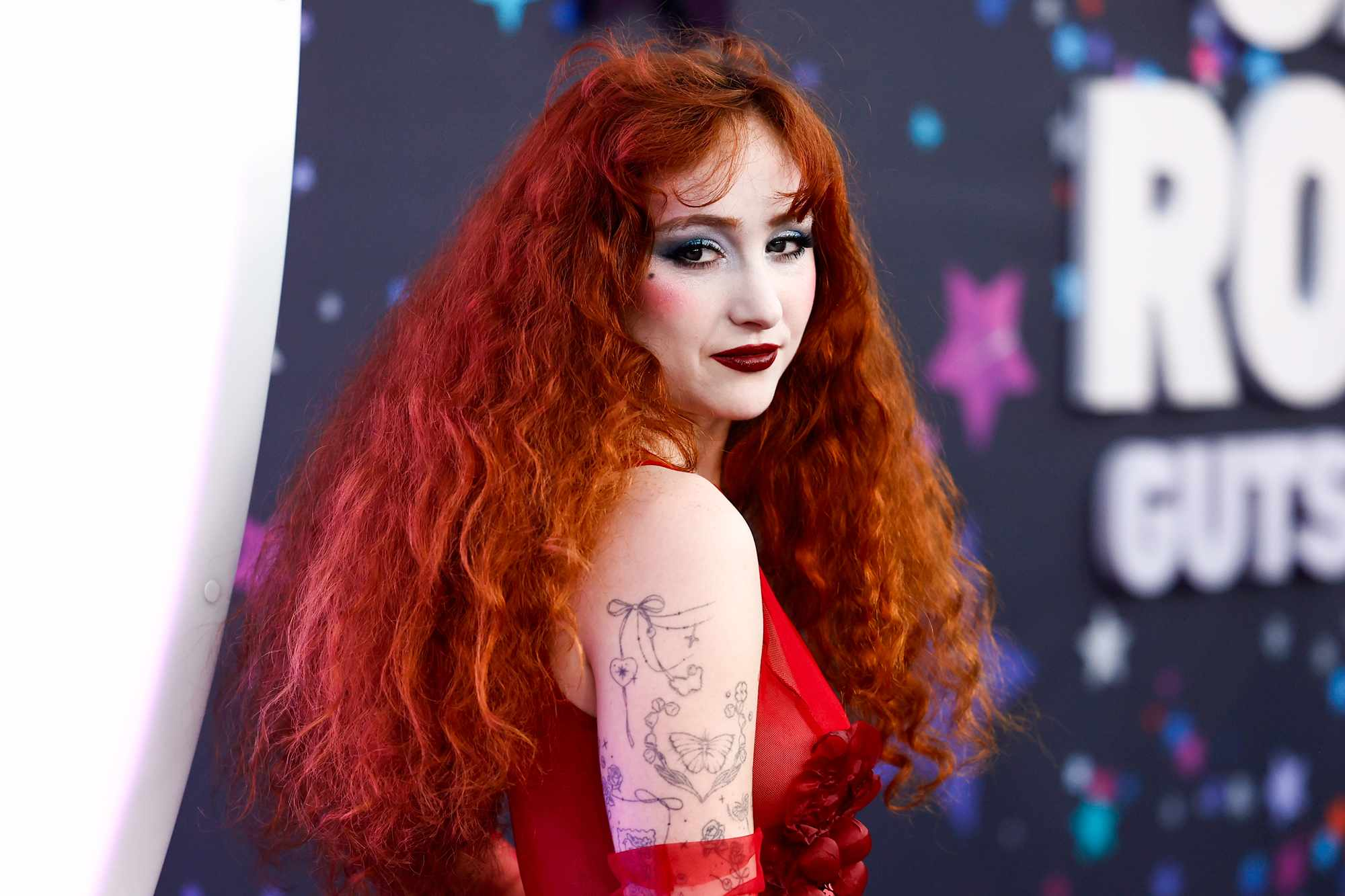 Chappell Roan with makeup