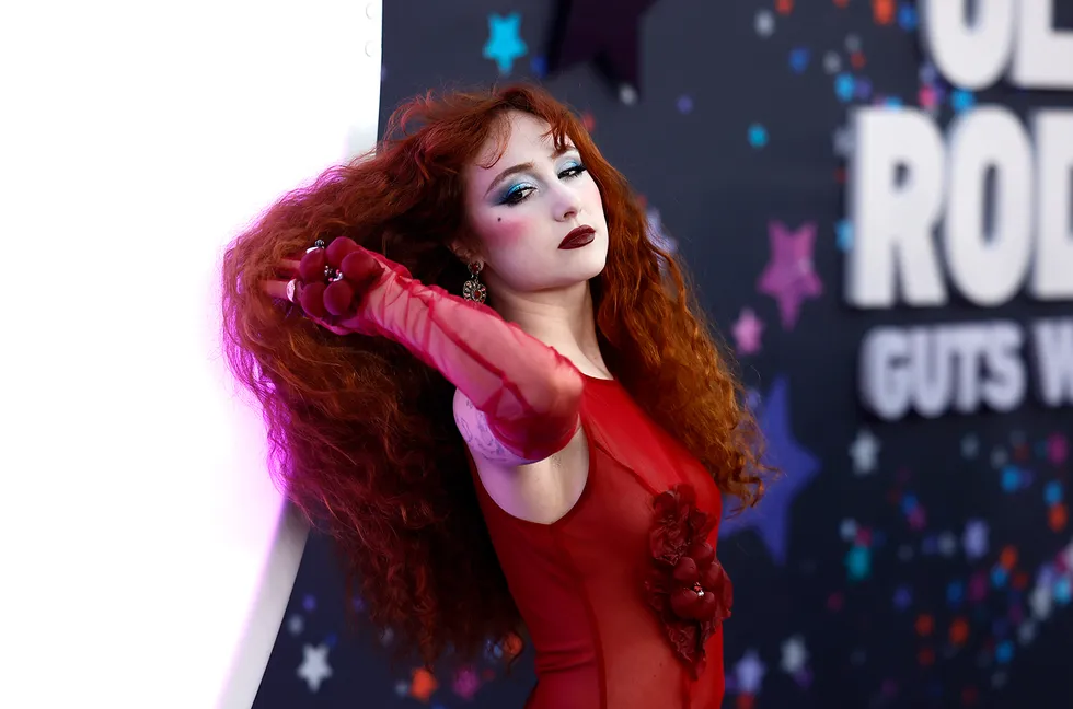 Chappell Roan with makeup