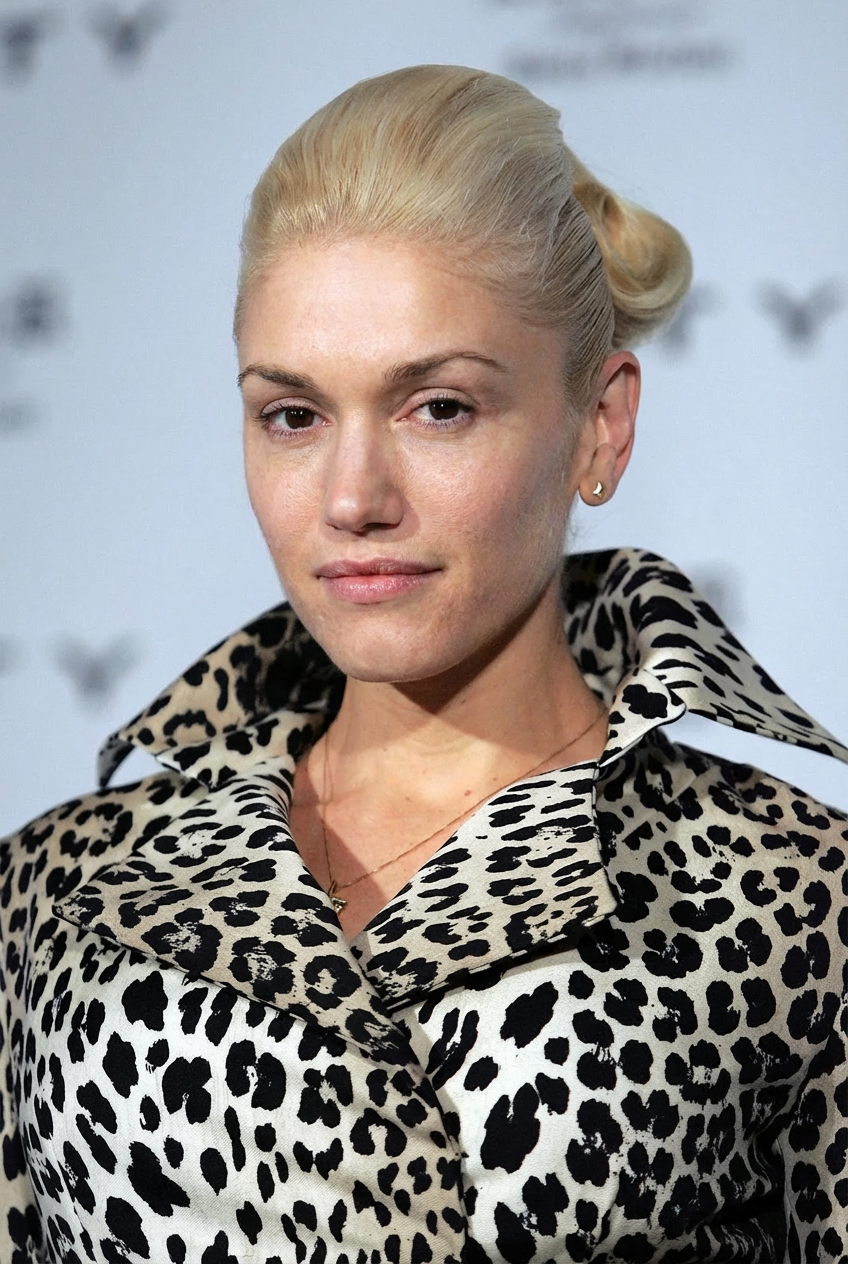Gwen Stefani no makeup
