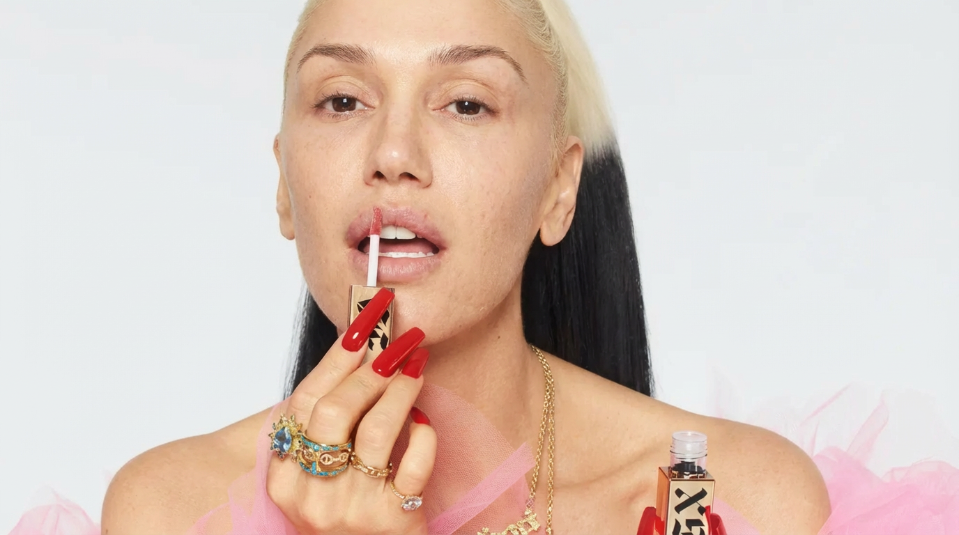 Gwen Stefani no makeup