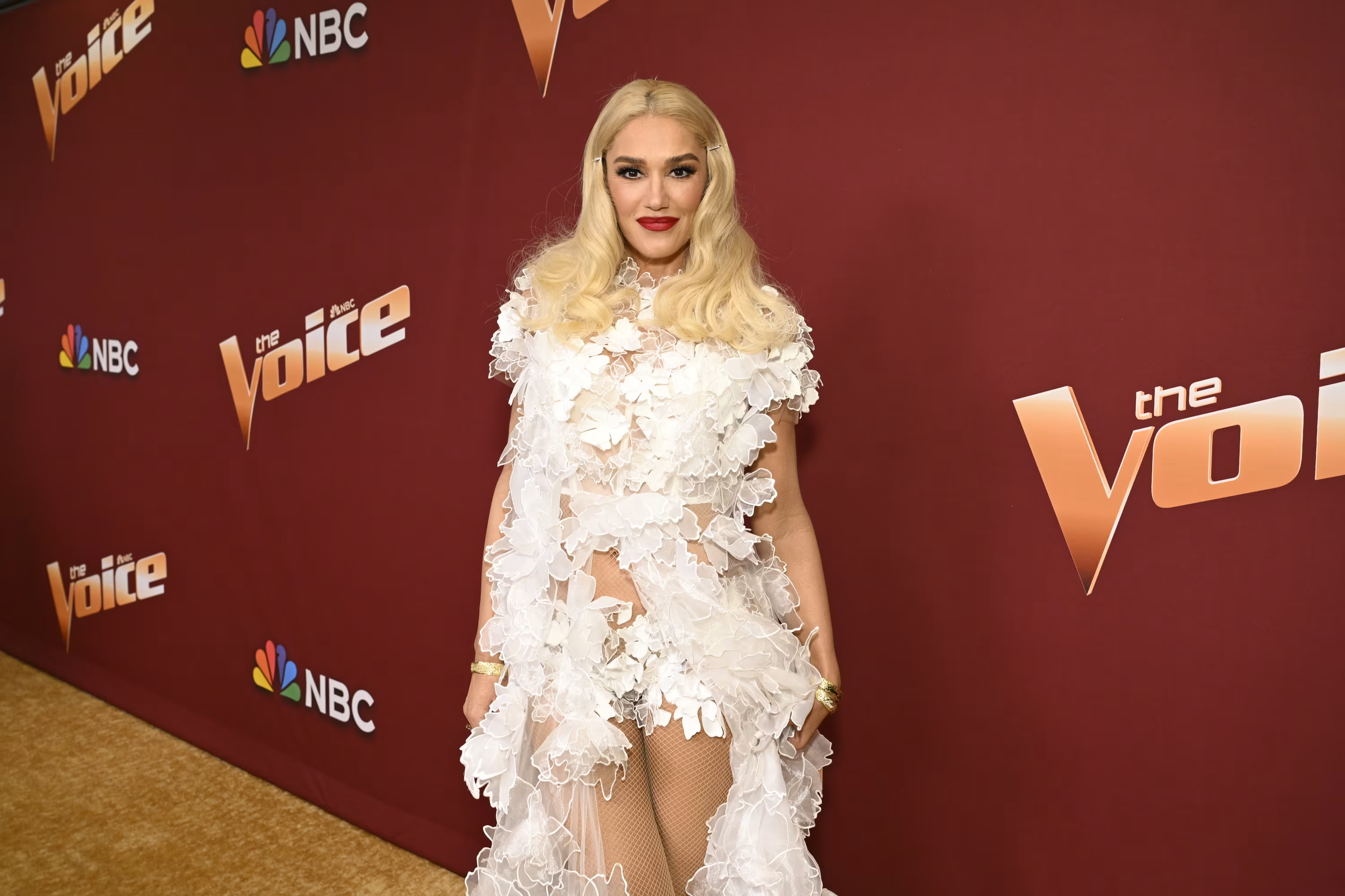 Gwen Stefani with makeup