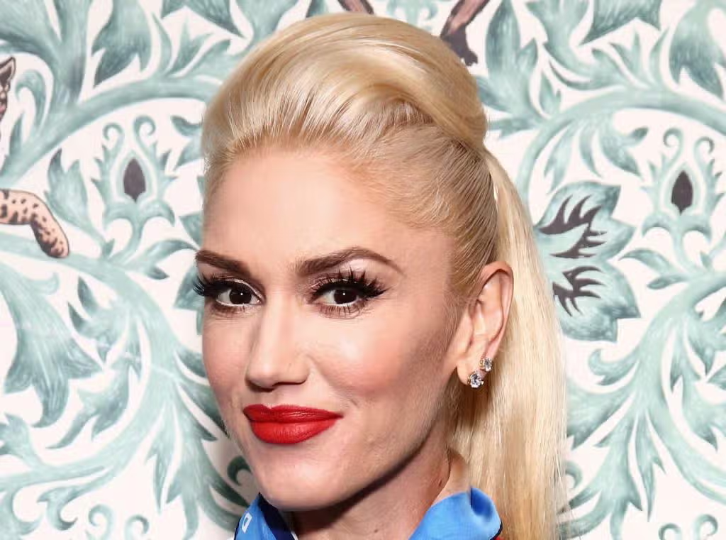 Gwen Stefani with makeup