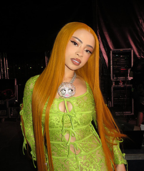 Ice Spice with makeup