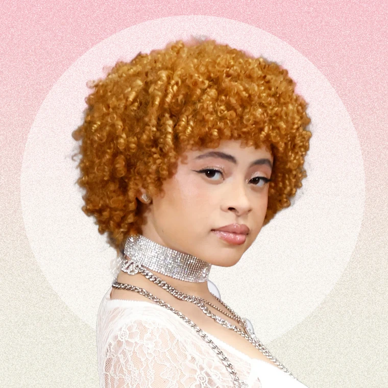 Ice Spice with makeup