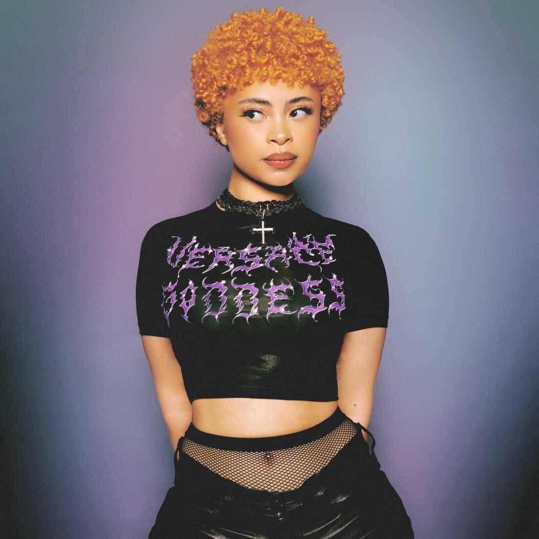 Ice Spice with makeup