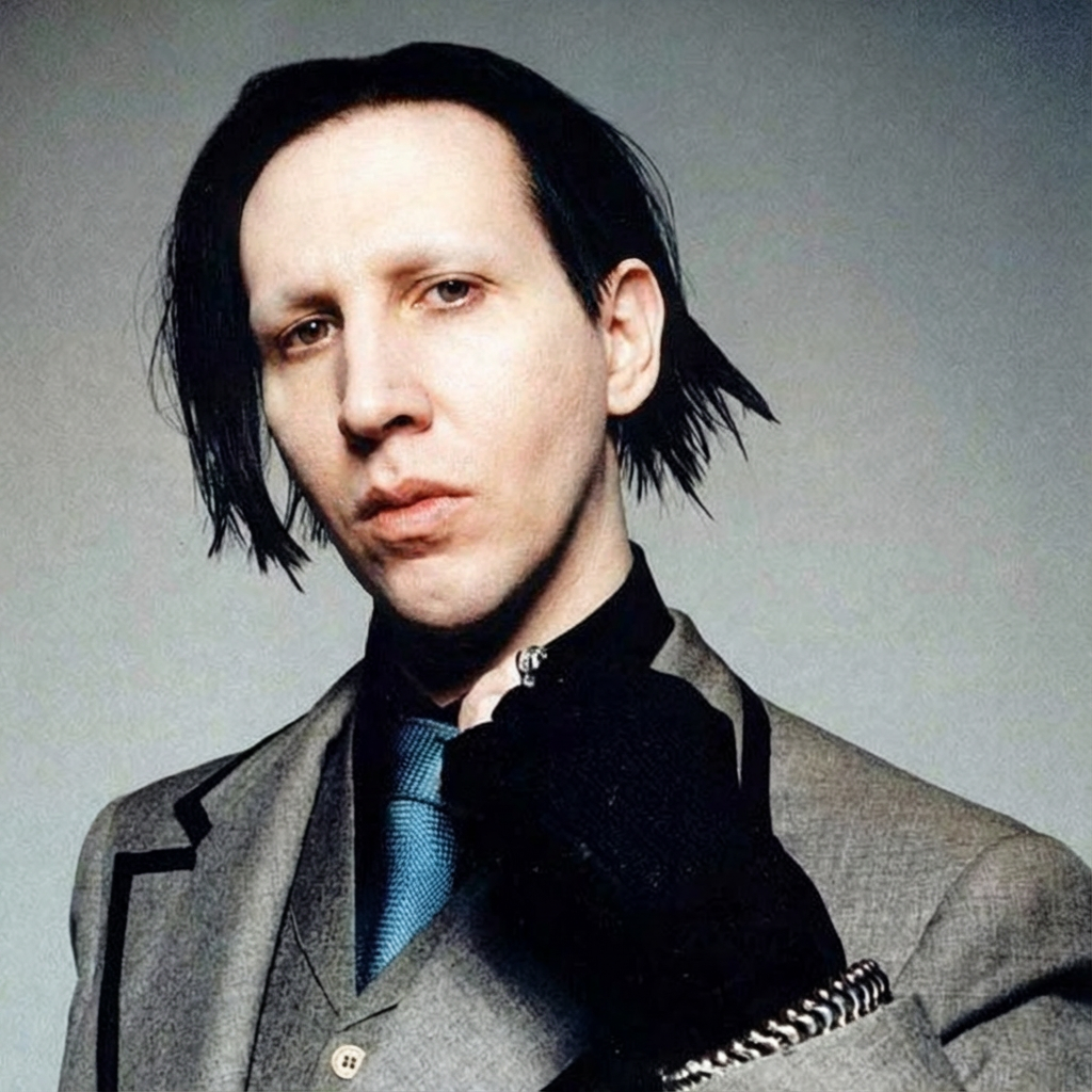 Marilyn Manson no makeup