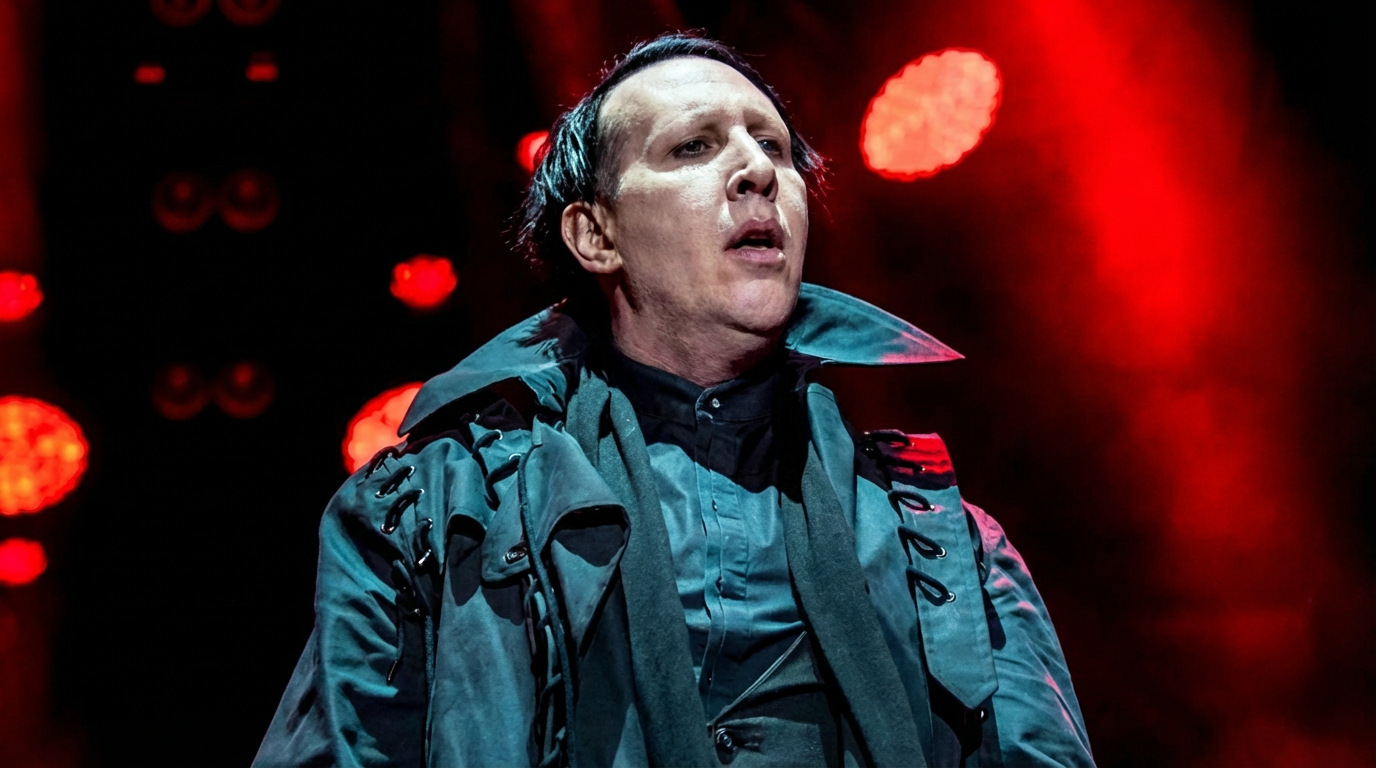 Marilyn Manson no makeup