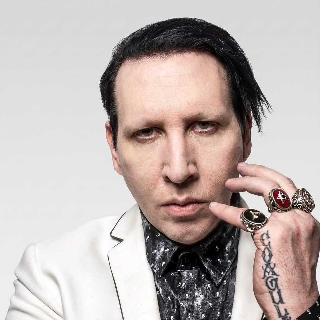 Marilyn Manson no makeup