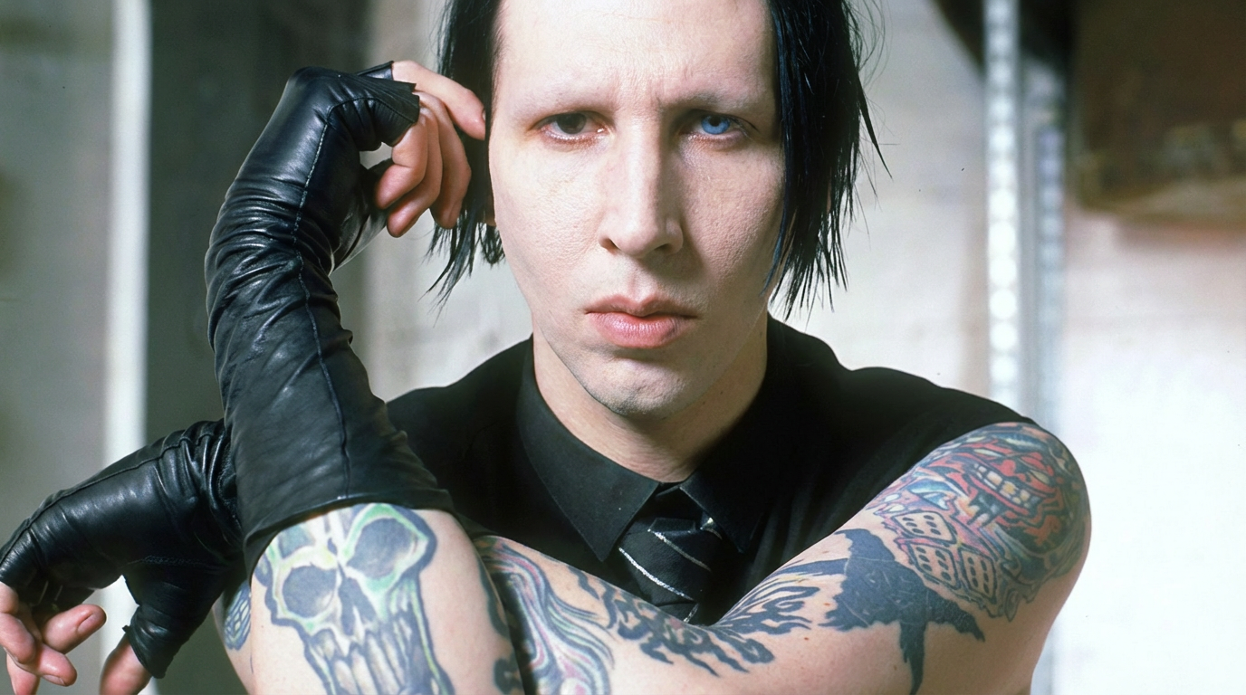 Marilyn Manson no makeup