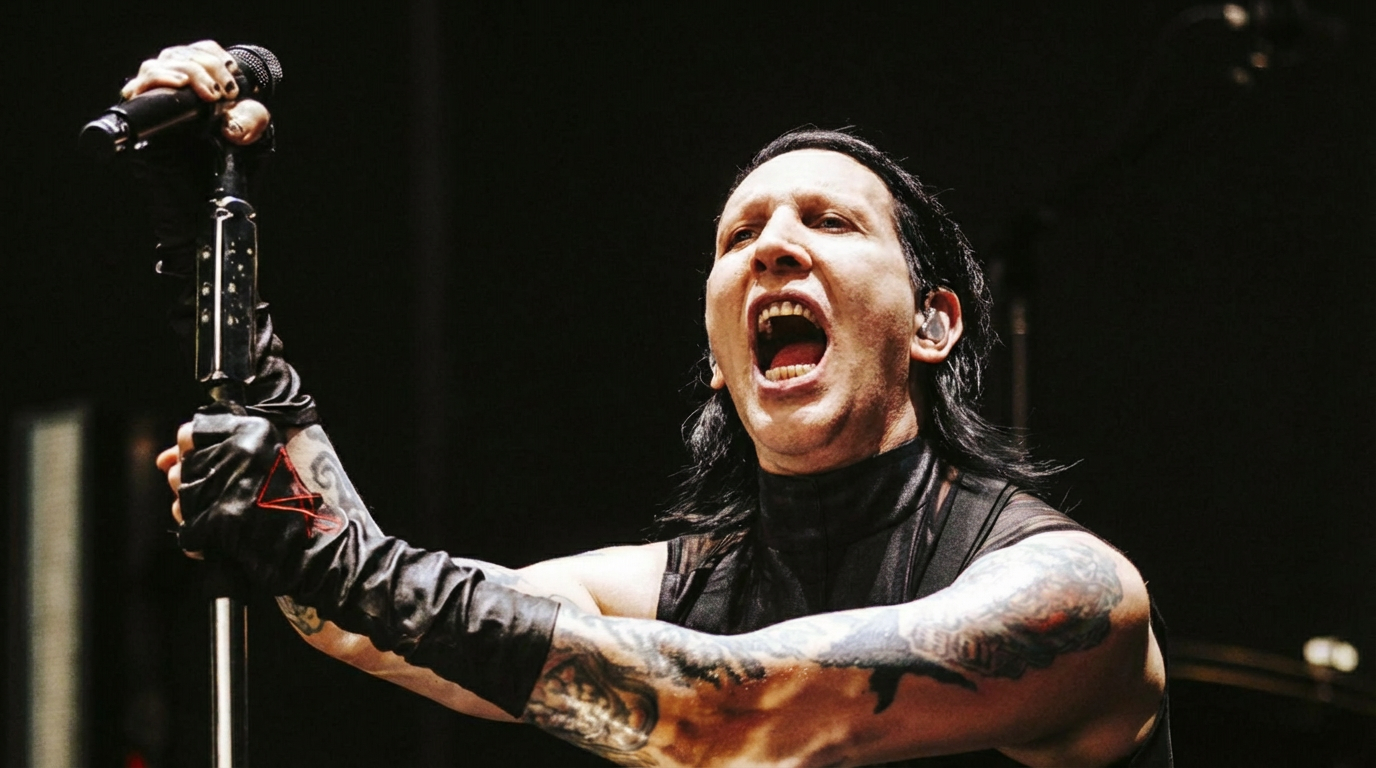Marilyn Manson no makeup