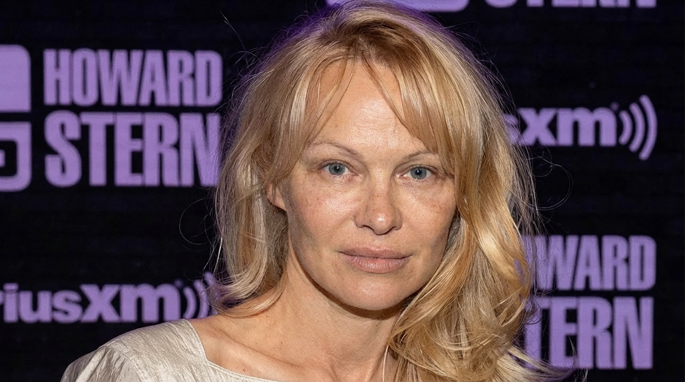 Pamela Anderson no makeup