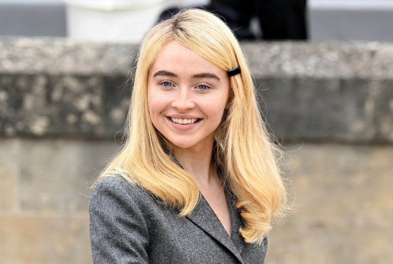 Sabrina Carpenter no makeup