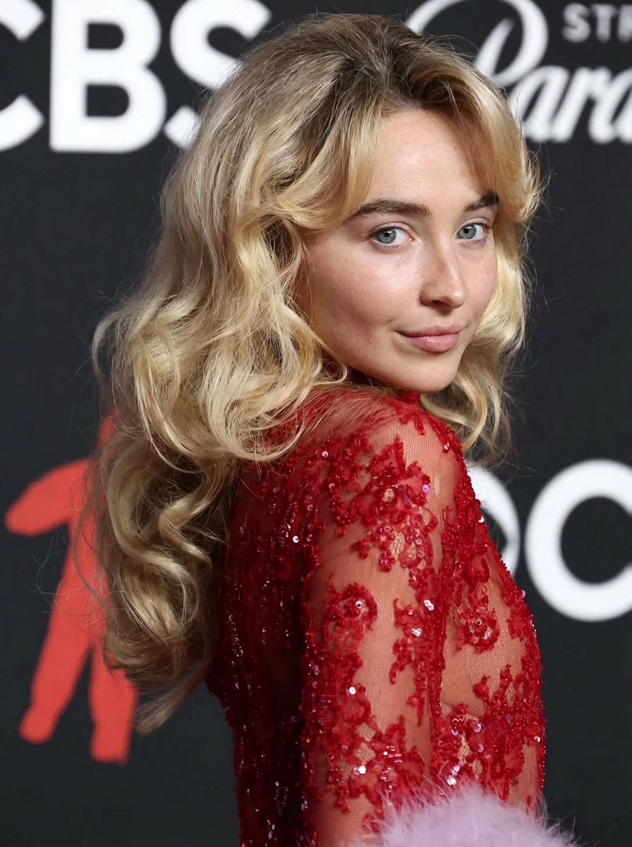 Sabrina Carpenter no makeup