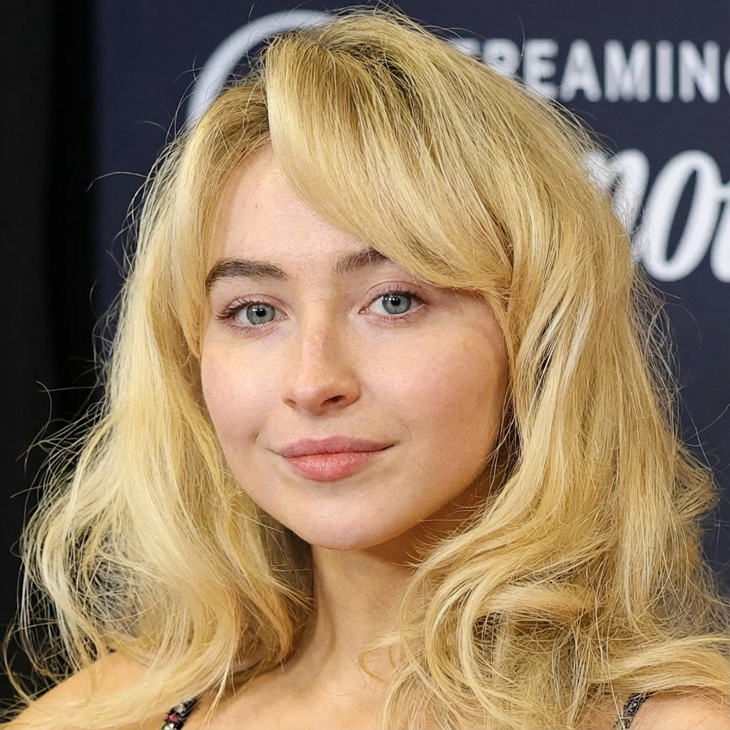 Sabrina Carpenter no makeup